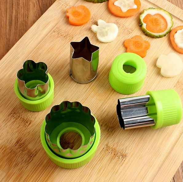 Fruit And Cookie Cutter Set (9 pcs)