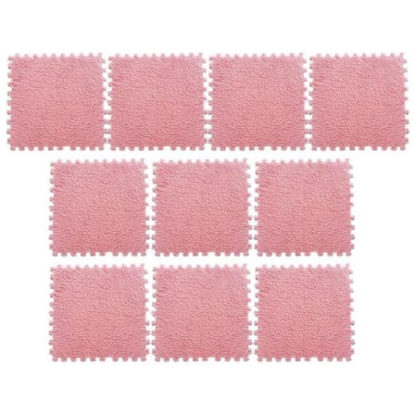 Fluffy Interlocking Carpet (9 pcs) - Image 4