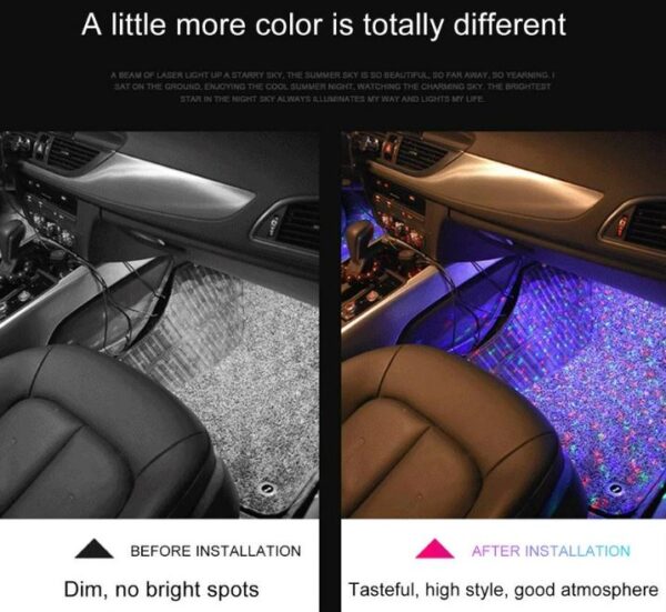 DIY Mode and Music Sync Under Dash Car Accent Lighting - Image 3