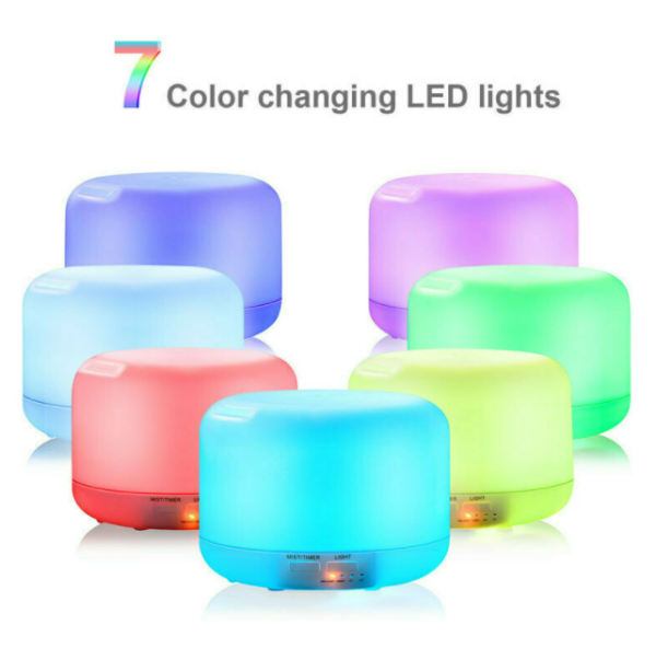 LED Aromatherapy Humidifier (300ml) - Image 3