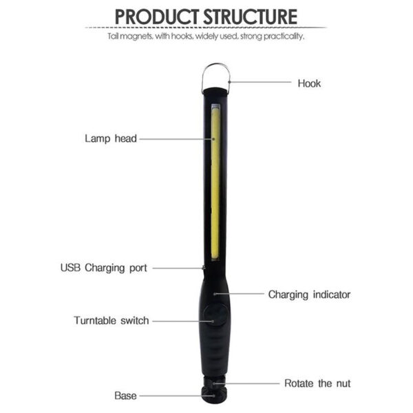 Rechargeable COB LED Work Light - Image 5