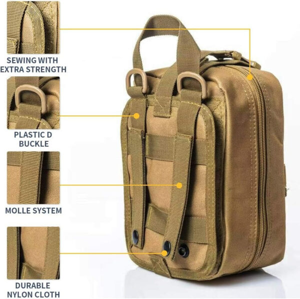 Military Tactical First Aid Medical Bag - Image 3