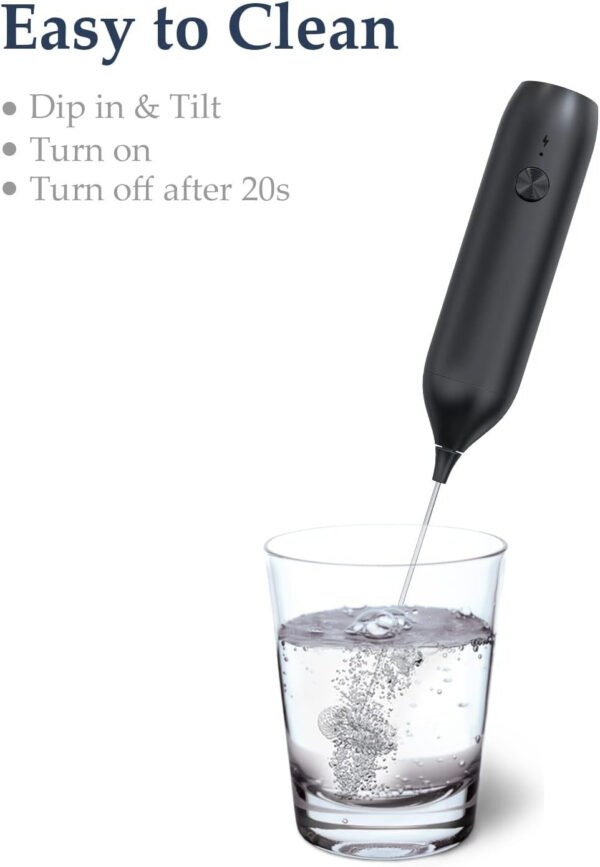 Rechargeable Electric Milk Frother - Image 4