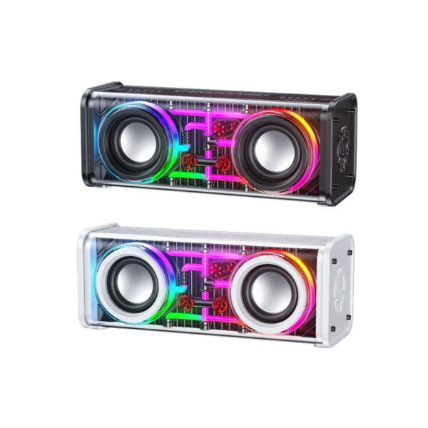 Transparent Dual Bluetooth Speaker - Image 4