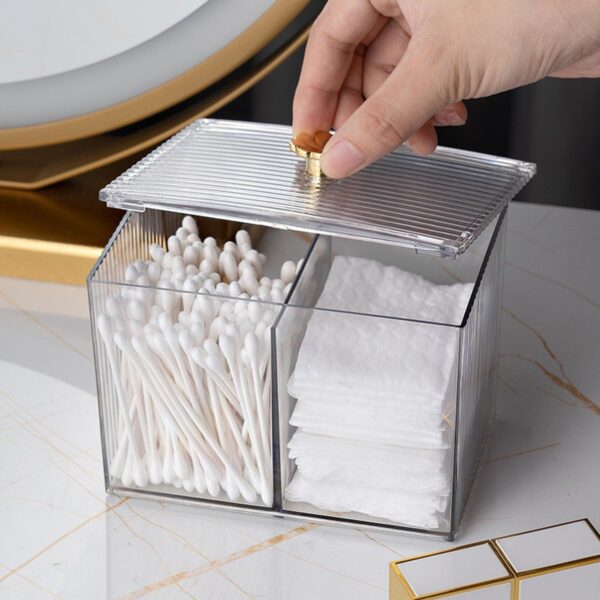 Square Acrylic Cosmetic Organiser Storage Box - Image 5