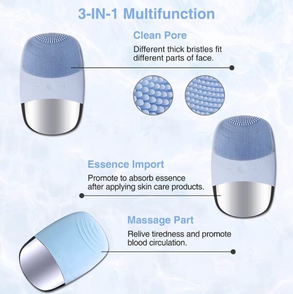 Silicone Facial Cleansing Brush - Image 3