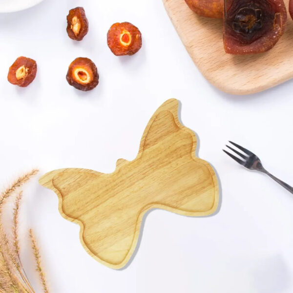 Wooden Butterfly Fruit Plate - Image 3