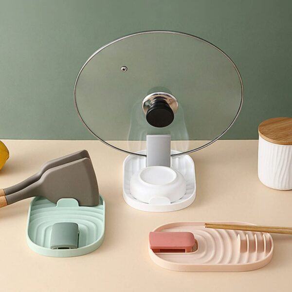 Plastic Spoon Rest Utensil Holder - Image 4