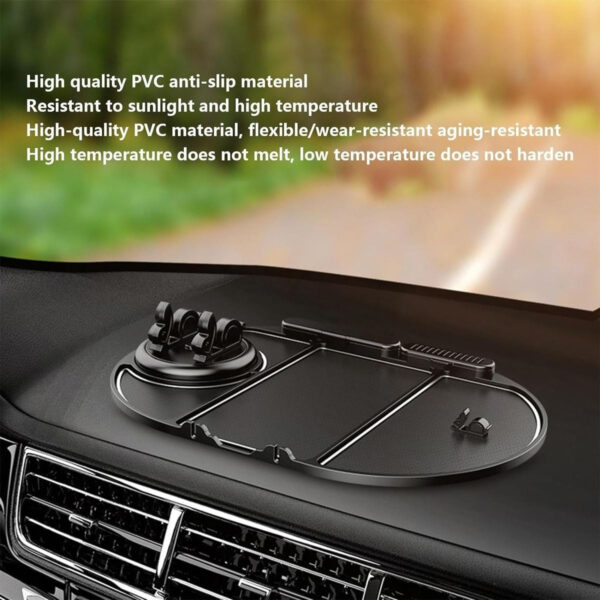 Car Dashboard Sticky Dash Grip Mat Phone Holder - Image 3