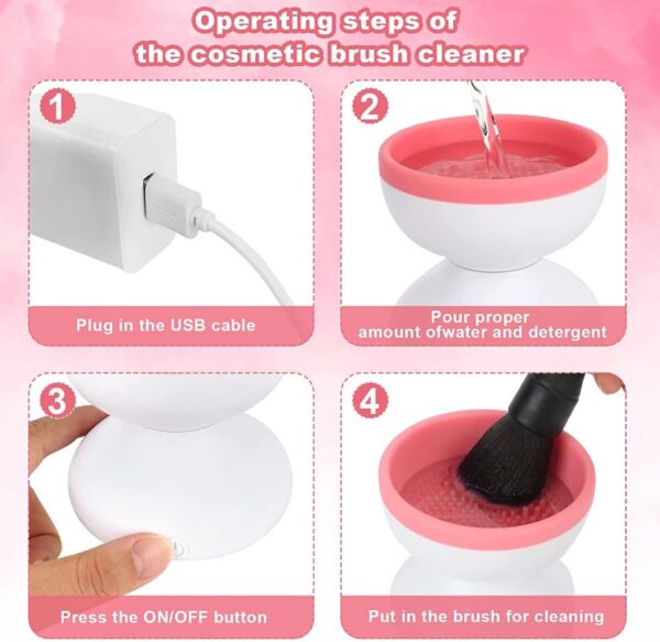 Electric Make-Up Brush Cleaner - Image 5