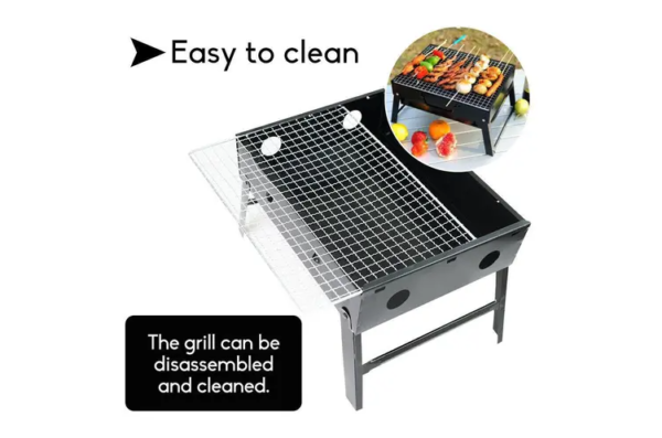 Foldable Camping Barbeque Grill - Image 3