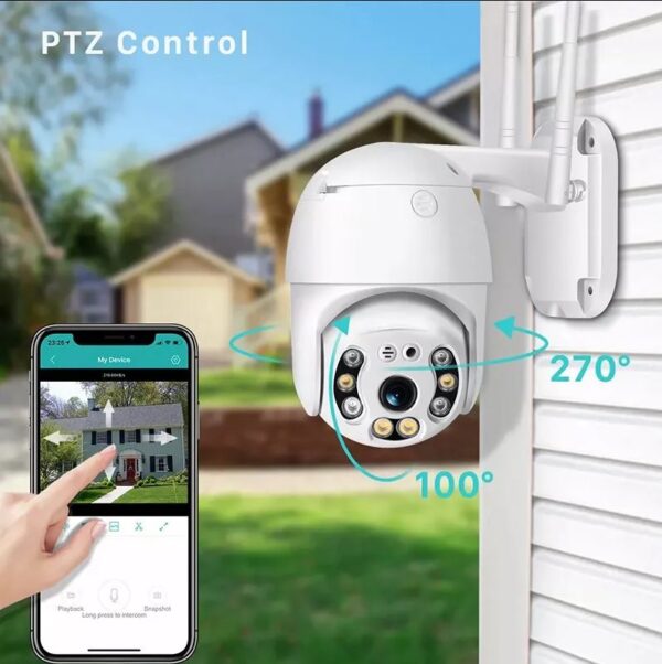 WIFI Outdoor Security Camera (V380 Pro App) - Image 5