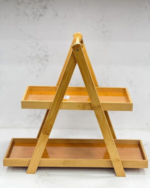 Wooden Serving Stand (2 Tier) - Image 3