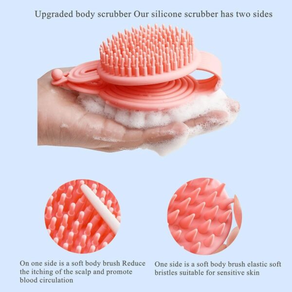 2in1 Scalp Massager Shampoo Brush - Image 3