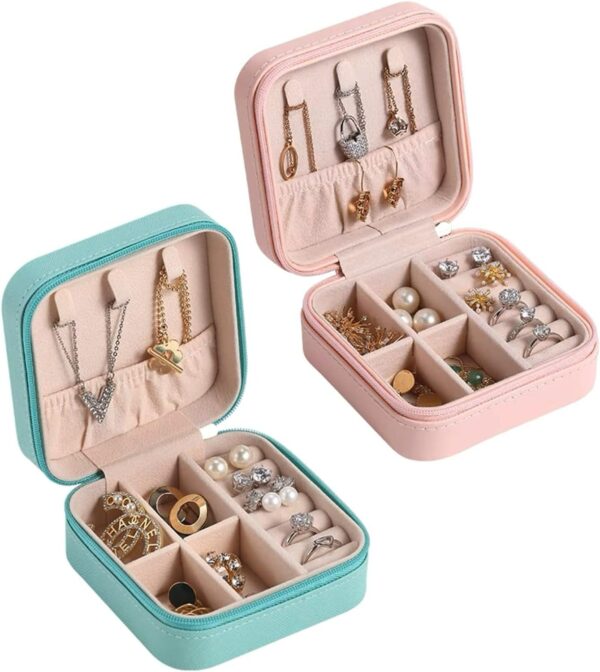 Travel Jewellery Organiser Storage Case - Image 4