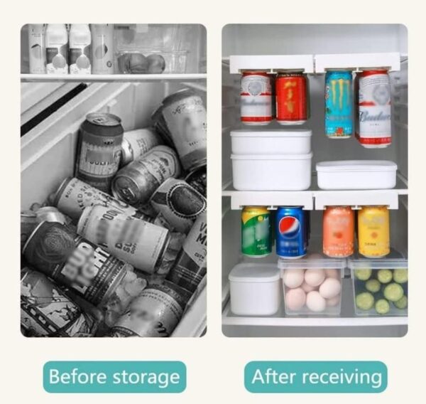 Hanging Soda Can Fridge Organiser (1 pcs) - Image 5