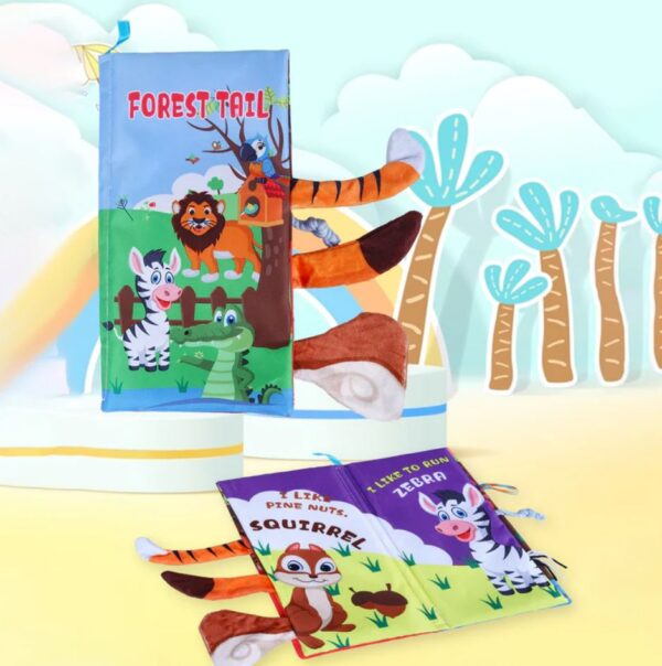 Forest Touch and Feel Crinkle Tail Books - Image 3