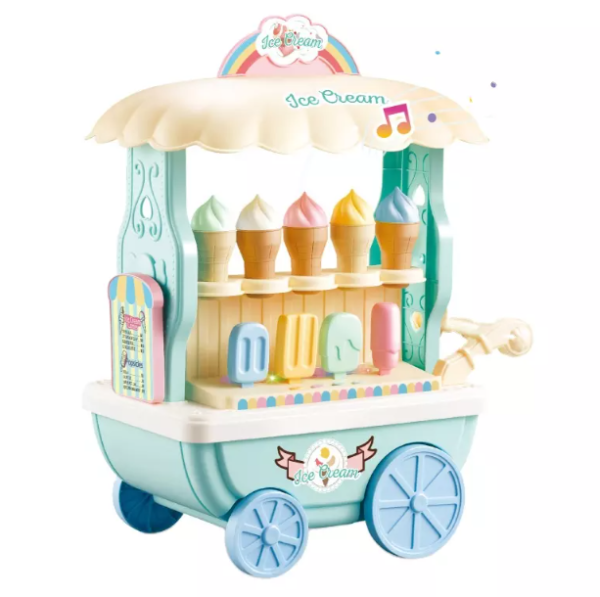 Pretend Play Toys Ice Cream Trolley - Image 3