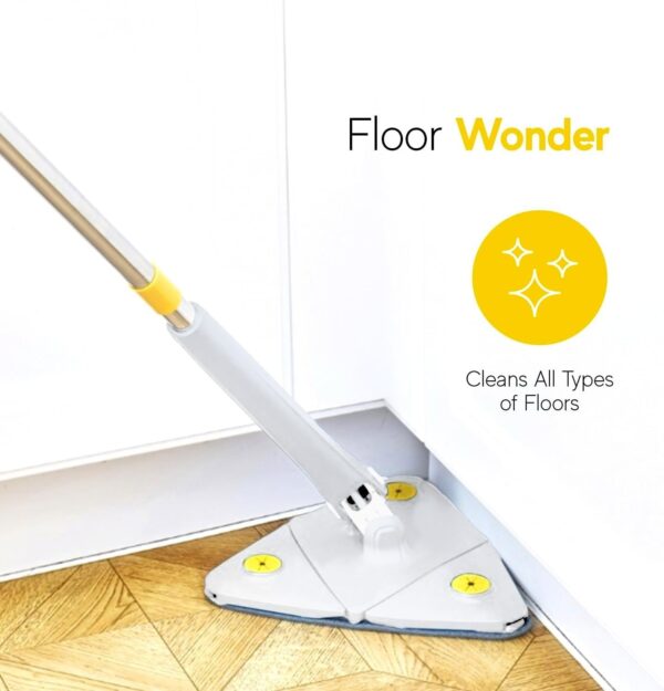 Rotatable Adjustable Cleaning Mop - Image 3