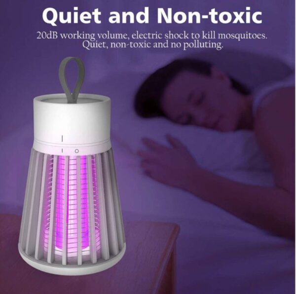 Electric Mosquito Zapper Lamp (Rechargeable) - Image 4