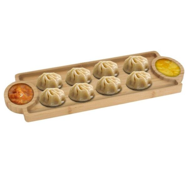 Bamboo Appetizer Platter (14x39cm) - Image 4