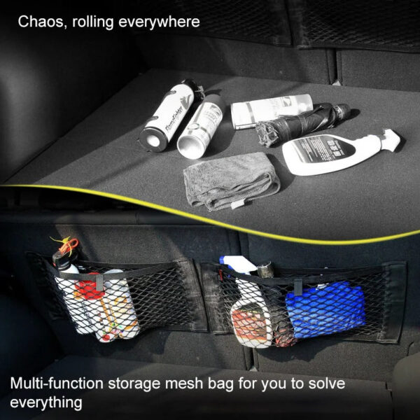 Rear Trunk Storage Elastic Net - Image 4