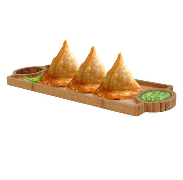 Bamboo Appetizer Platter (14x39cm) - Image 5