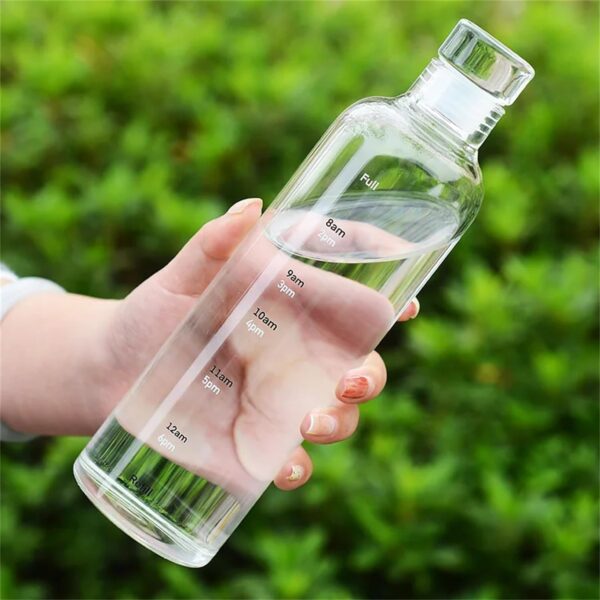 Clear Motivational Water Bottle (700ml) - Image 4