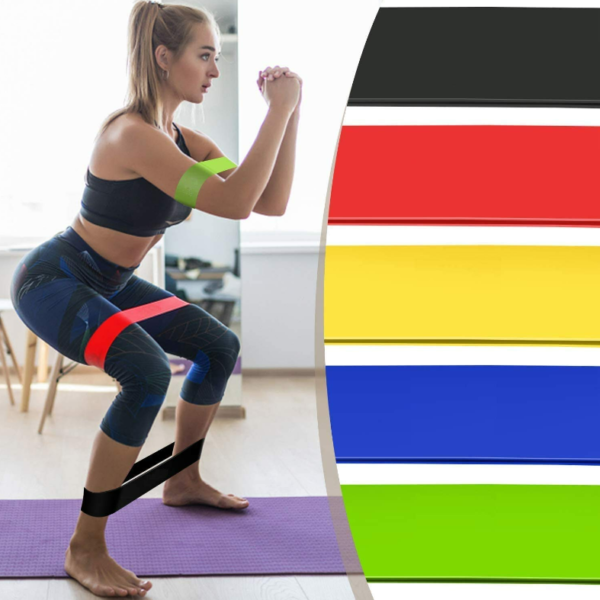 Resistance Exercise Belts (5 pcs) - Image 4