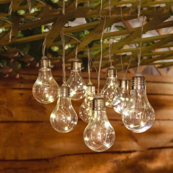 Frosted Bulb Ball String Lights - Image 3