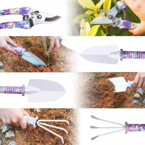 Multifunctional Garden Hand Tool Set (5 pcs) - Image 4