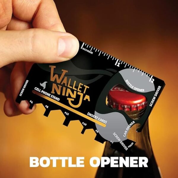 Wallet Ninja Multitool Card - Image 3