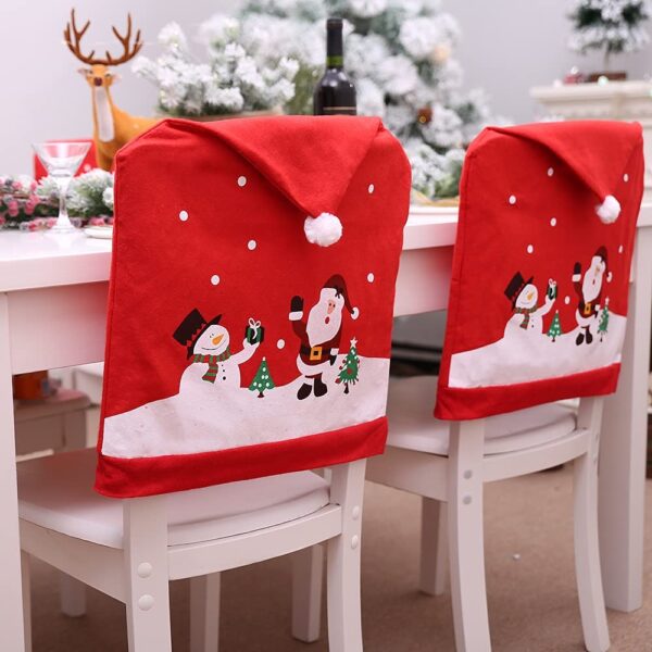 Christmas Chair Cover (12 Pcs)