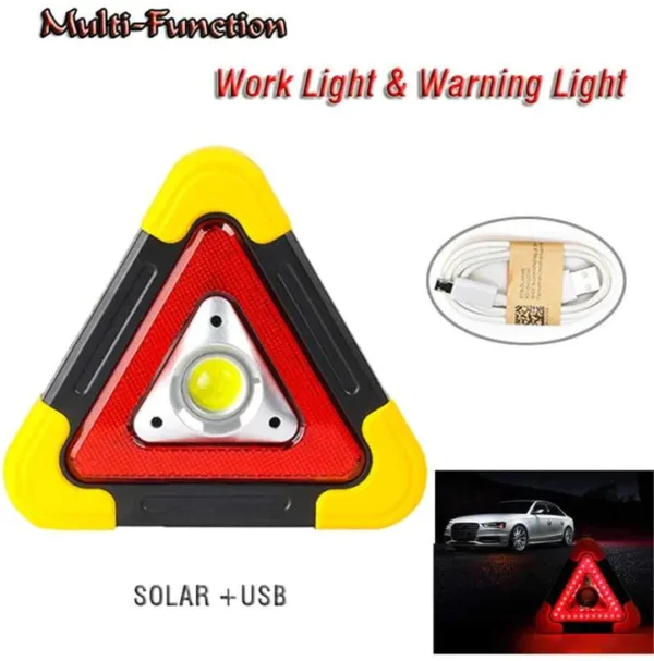 Emergency Warning Triangle Light (500lm) - Image 4