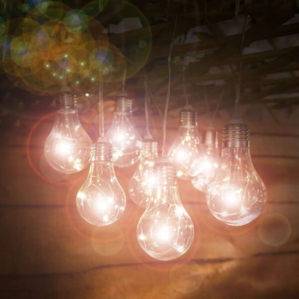 Frosted Bulb Ball String Lights - Image 5