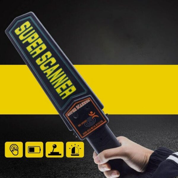 Super Scanner Rechargeable Metal Detector - Image 4