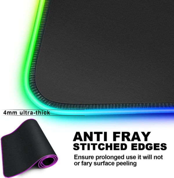 RGB Soft Light Gaming Mouse Pad (800mm x 300mm) - Image 5