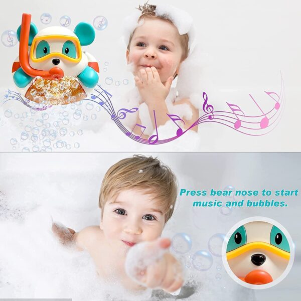 Automatic Bubble Blower Baby Bath Toy - Image 4