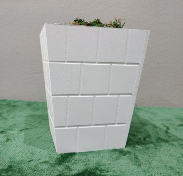 Small Square Flower Pot (16cm) - Image 4