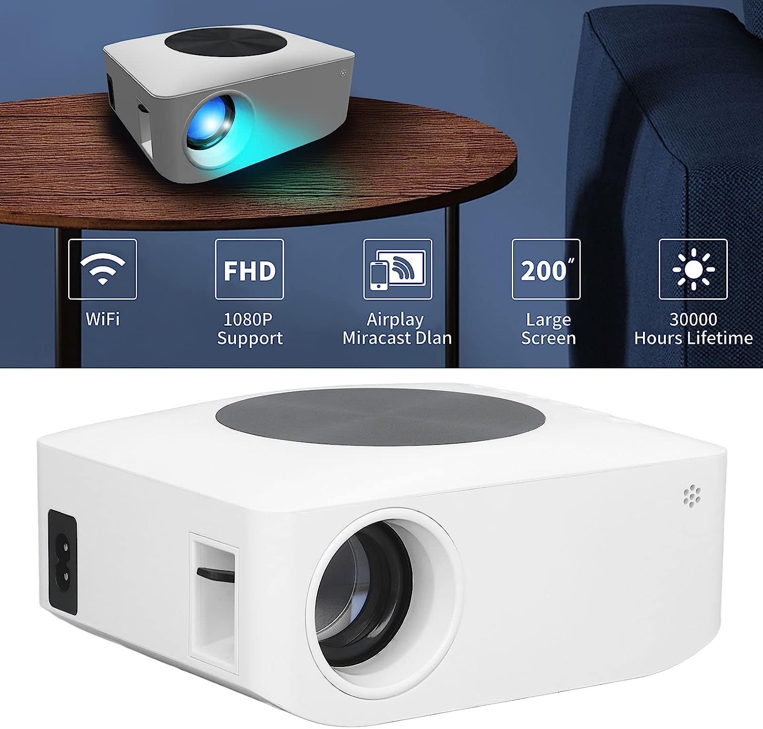 HD Outdoor Theater Projector