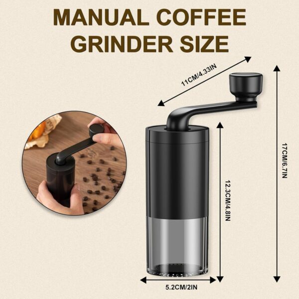 Portable Manual Coffee Bean Grinder - Image 5