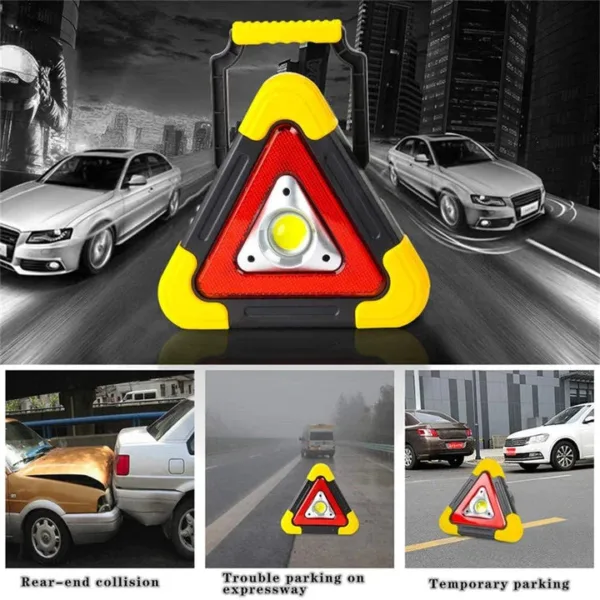 Emergency Warning Triangle Light (500lm) - Image 3