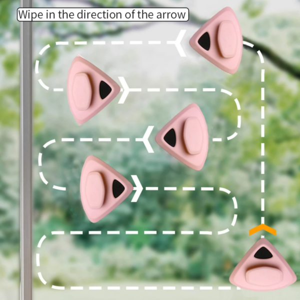 Double Sided Triangle Window Cleaner - Image 5