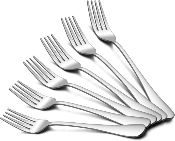 Stainless Steel Dinner Fork Set (6 pcs)