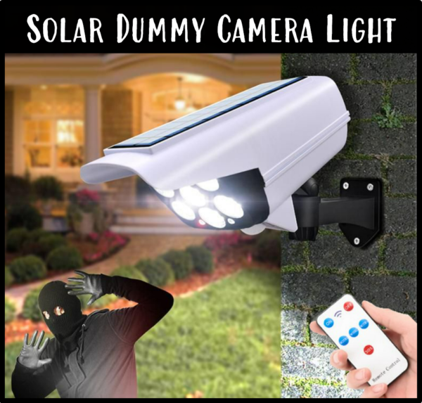 Outdoor Solar Sensor Dummy Camera Light - Image 5