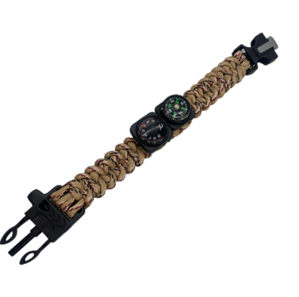 Paracord Firestarter Survival Bracelet - Image 5