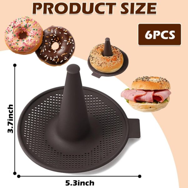 Silicone Bagels Moulds (6 pcs) - Image 3