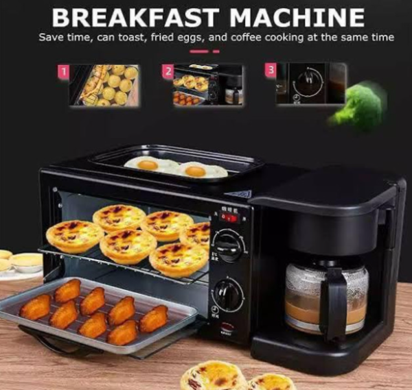 3in1 Electric Breakfast Maker - Image 5