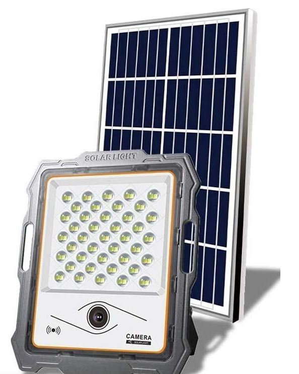 Solar Security Lights With WIFI Camera (100W)