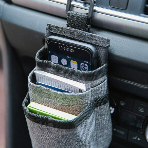 Hanging Phone Pocket Vent Organiser - Image 4